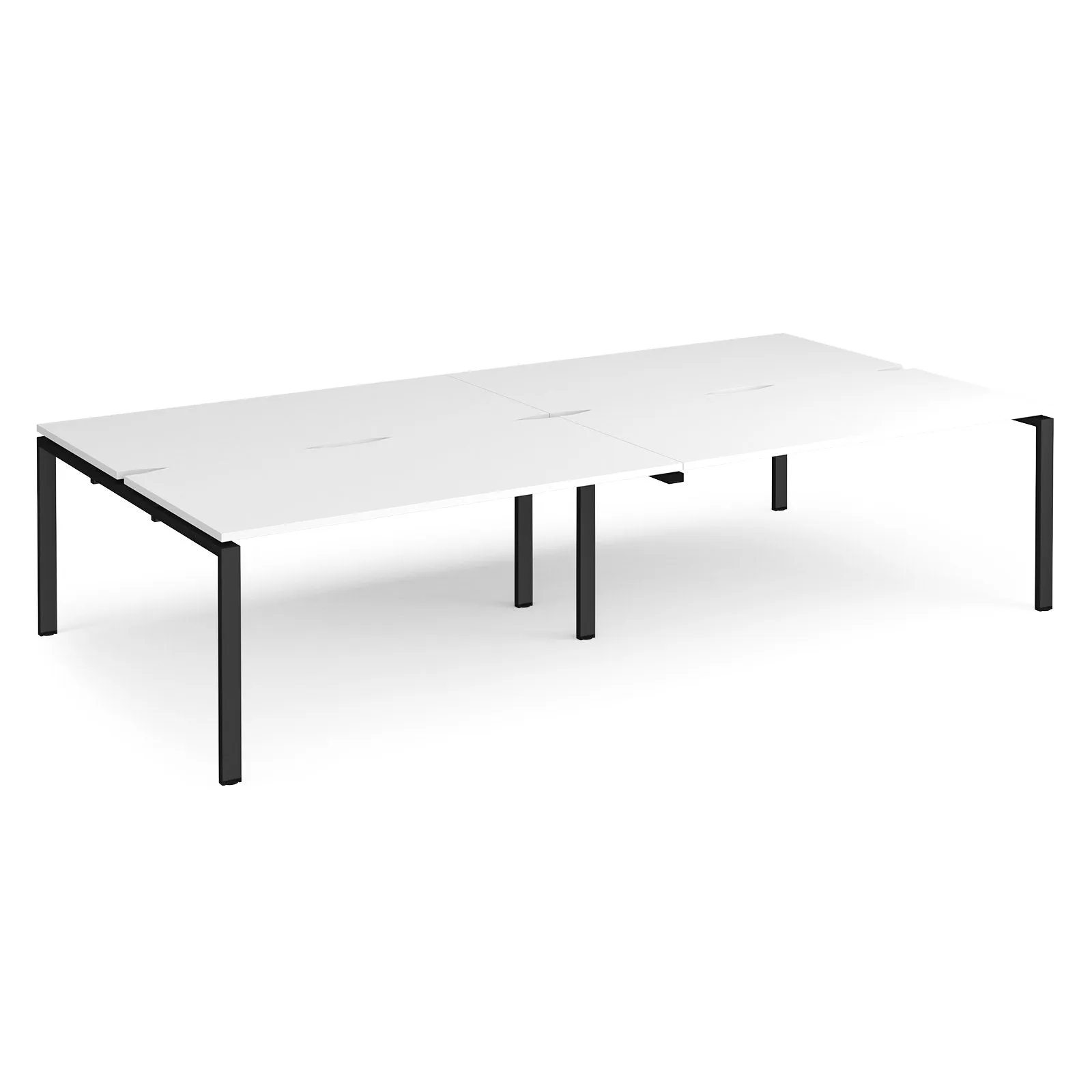 4 Persons - Adapt double back to back desks 1600mm deep