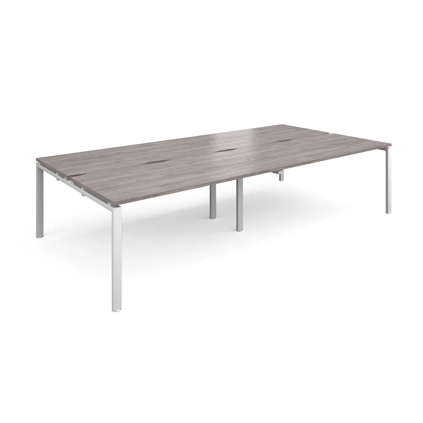 4 Persons - Adapt double back to back desks 1600mm deep