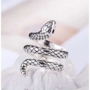 Adjustable Wrap Around Snake Ring - Assorted Styles