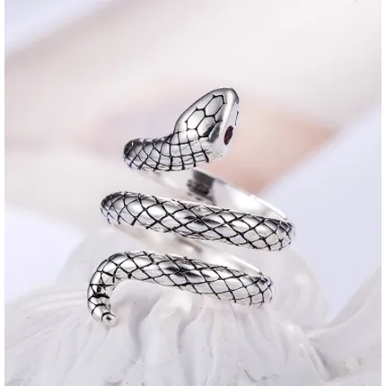 Adjustable Wrap Around Snake Ring - Assorted Styles