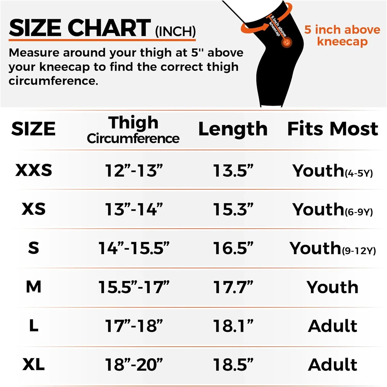 COOLOMG Sports Compression Leg Sleeve Basketball Football Long Knee Protection Knee Brace Undersleeve for Men & Women Youth