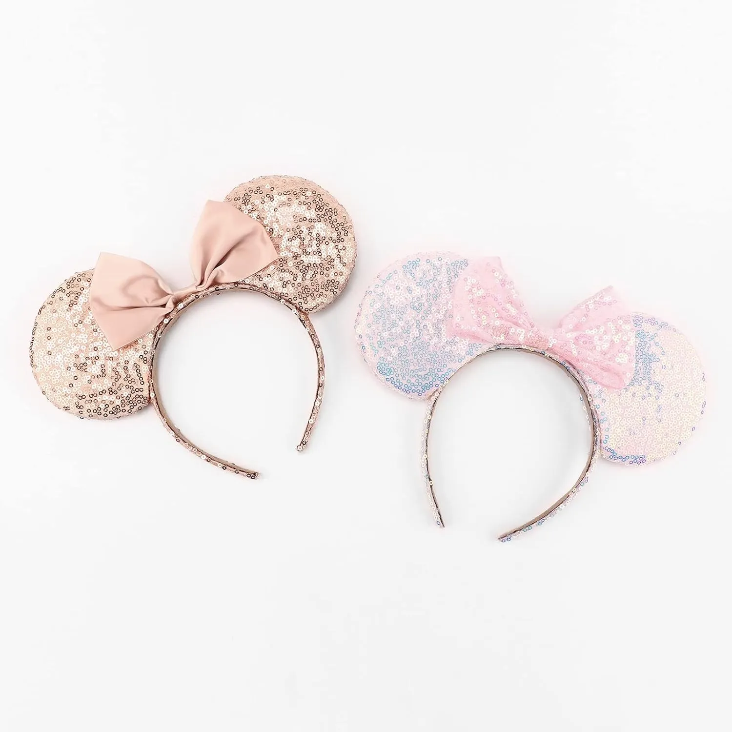 DRESHOW Mouse Ears Bow Headbands Glitter Party Decoration Cosplay Costume for Girls & Women