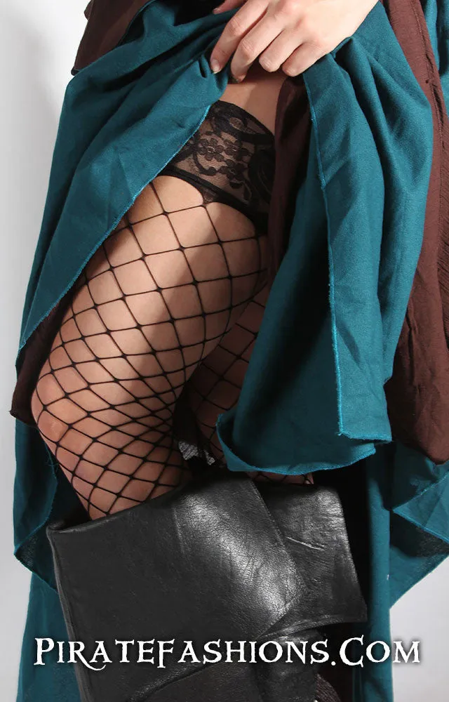 Fence Net Thigh Highs