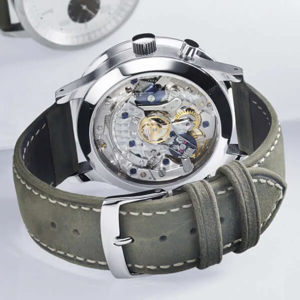 HABRING² Doppel 38 Breguet Salmon Dial