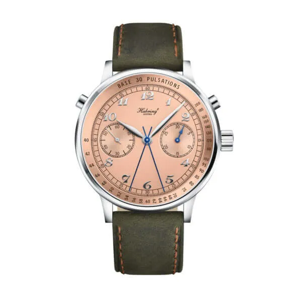 HABRING² Doppel 38 Breguet Salmon Dial
