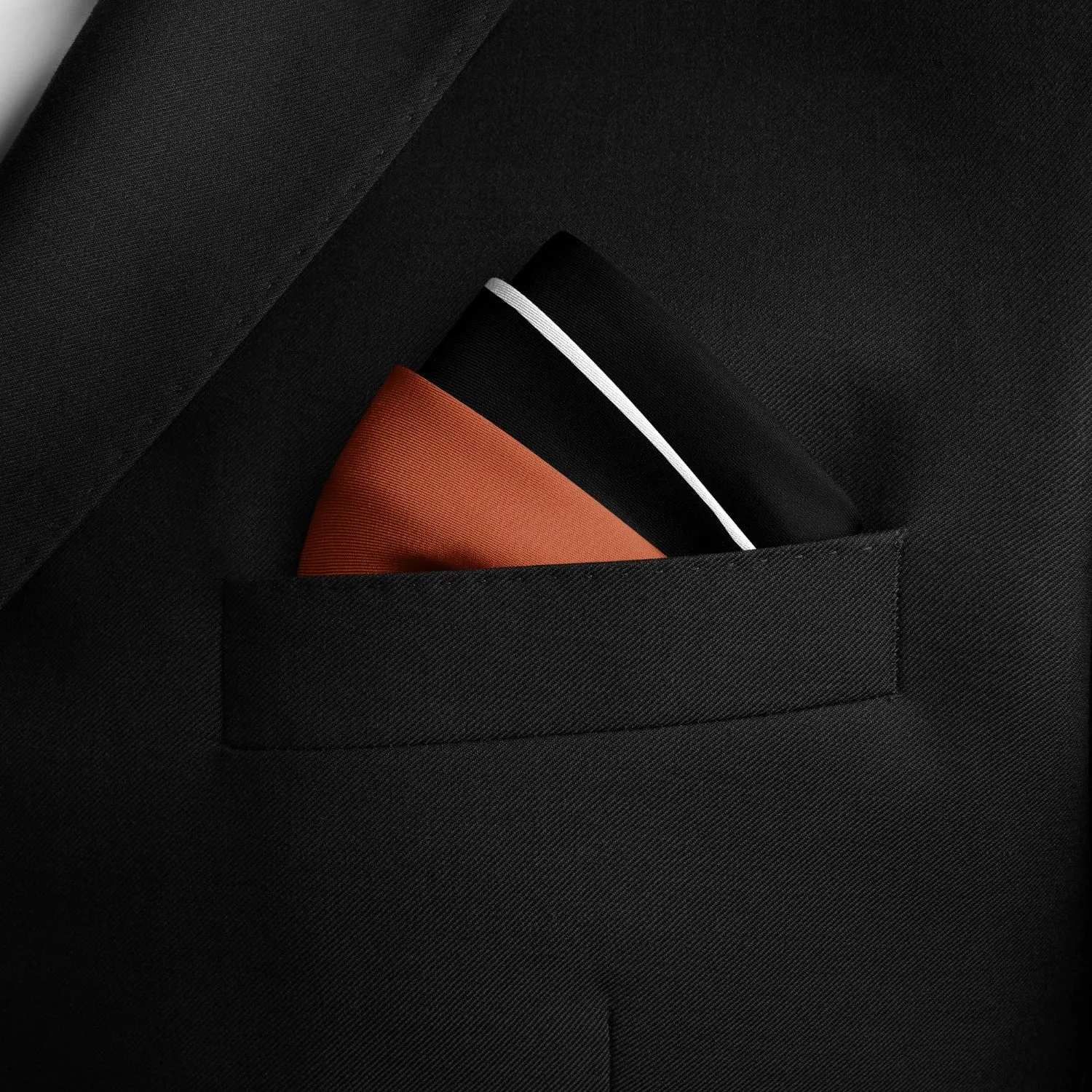 Modern Classic Silk Pocket Square