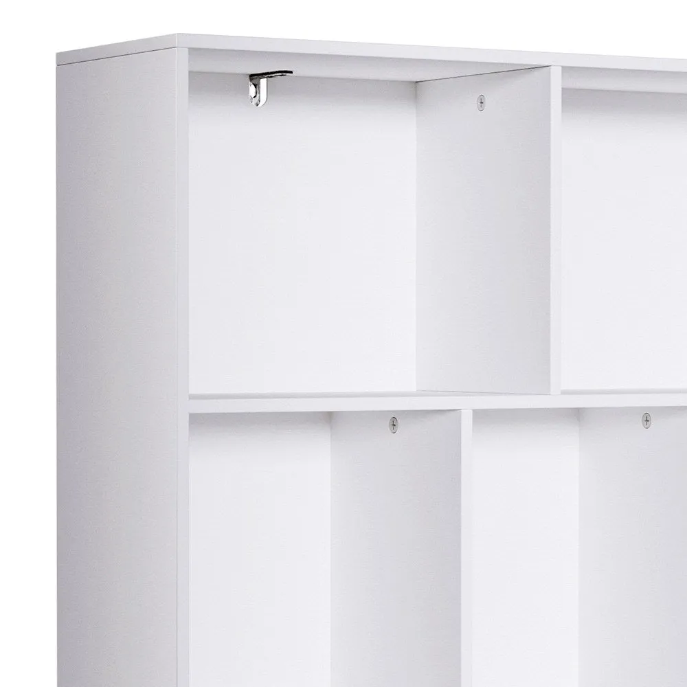 Multi-Compartment 10-Cube Bookshelf, Solid Pine Legs - Artiss
