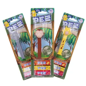 Pez Dispenser Blister Card - PEZimals - Assorted Styles