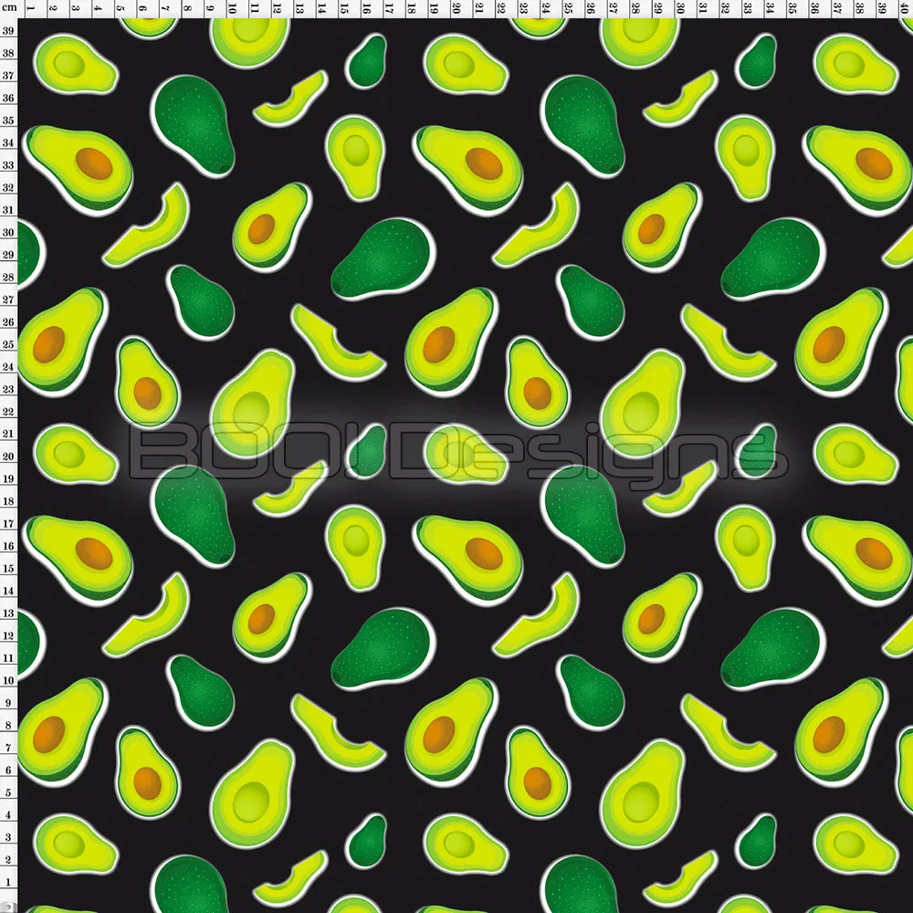 Spandex Avocado Black