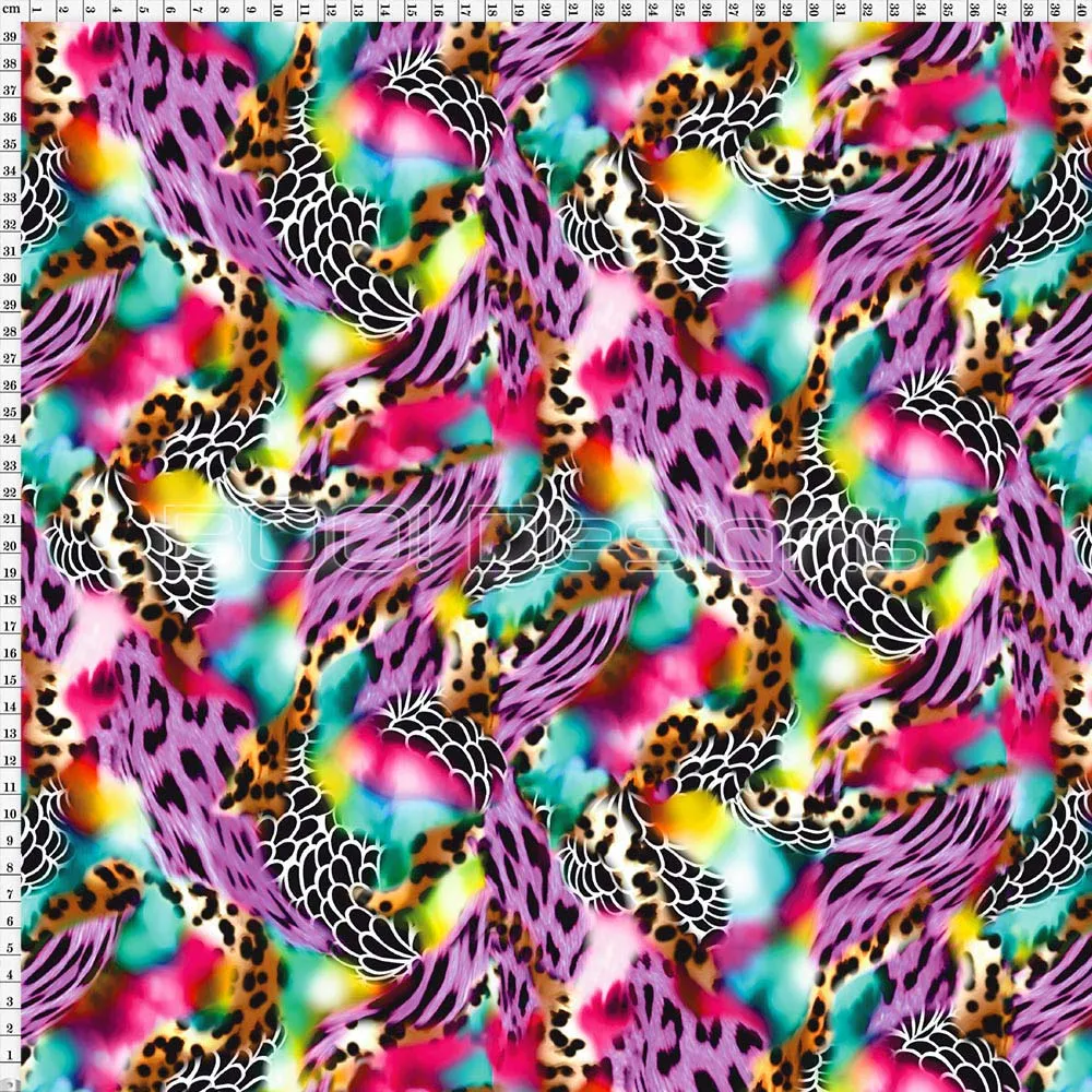 Spandex Jungle Swirl
