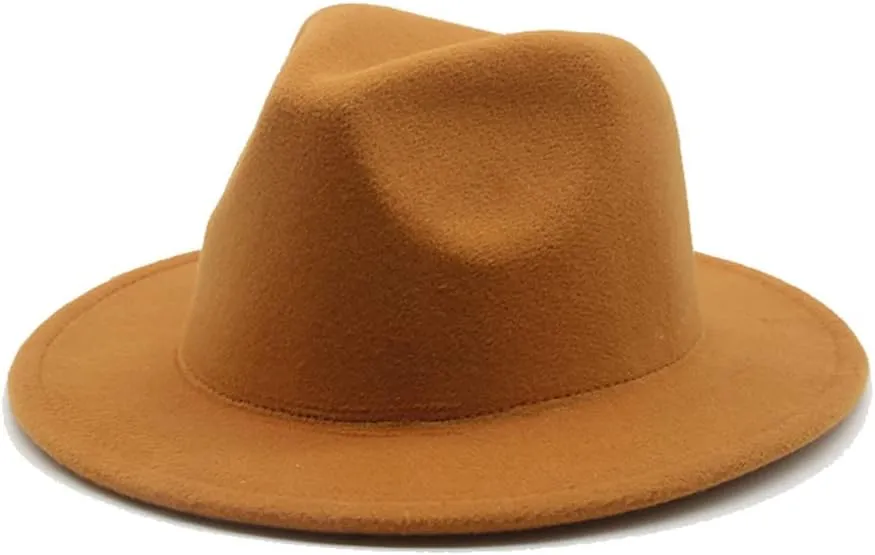 Vsadsau Kids Hats Child Felt Winter Hat Boys Girls Dress Fedora Hat